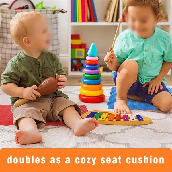 Portable lightweight garden kneeler thick kneeling pad