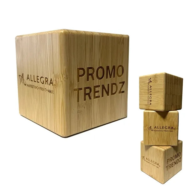 3" Bamboo Cube Award
