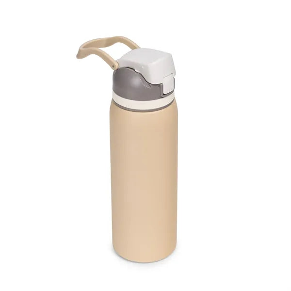 Three-Toned 27oz. Stainless Steel Straw Bottle