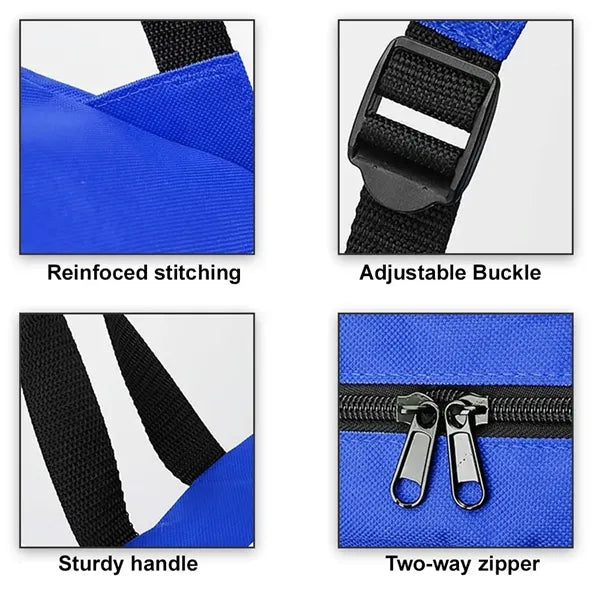 16" High Density Backpack With Front Pocket