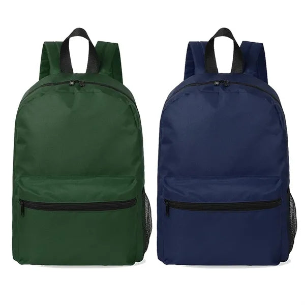 16" High Density Backpack With Front Pocket