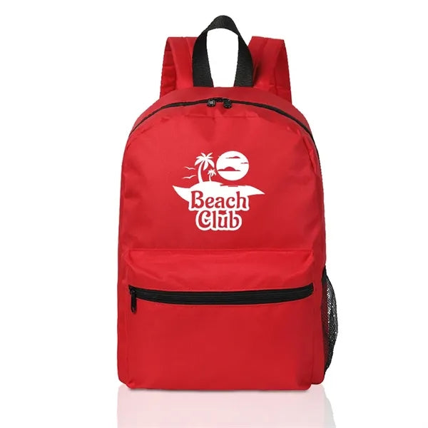 16" High Density Backpack With Front Pocket