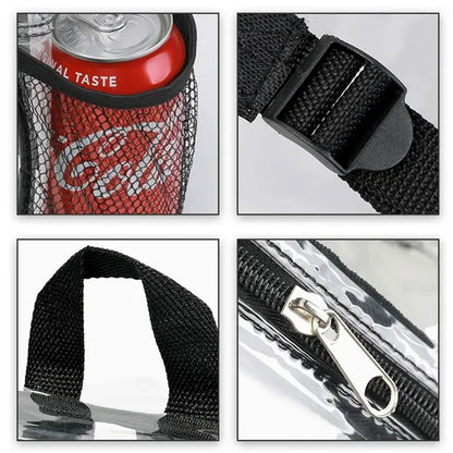 Clear PVC Waterproof Stadium Backpack