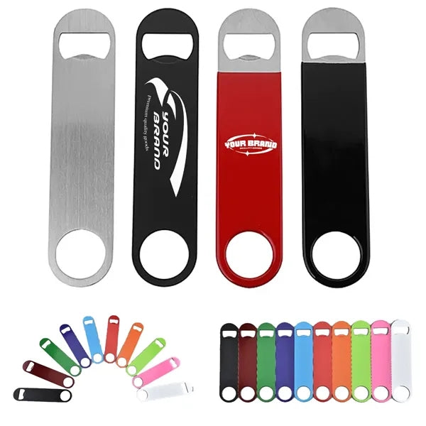 Stainless Steel Flat Bottle Solid Durable Beer Opener