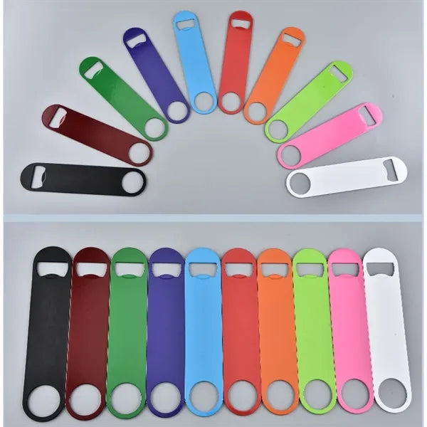 Stainless Steel Flat Bottle Solid Durable Beer Opener