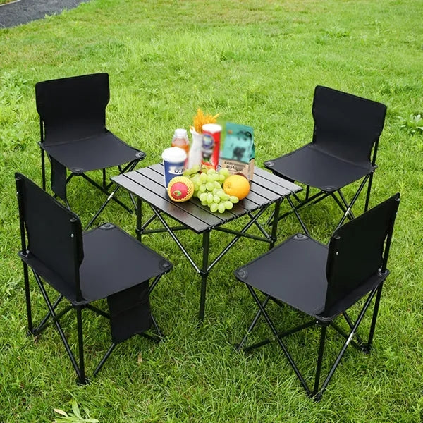 Outdoor Folding Table and Chair Set