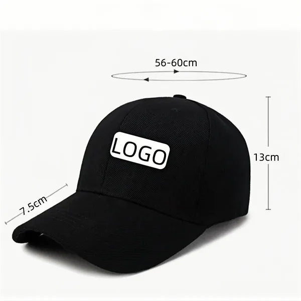 Classic Cotton Baseball Cap Adjustable Fit