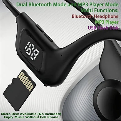 Open Ear Bone Conduction Wireless Headphones