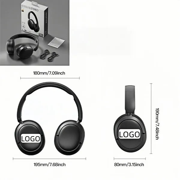 Wireless HiFi Over Ear Bluetooth Headphones