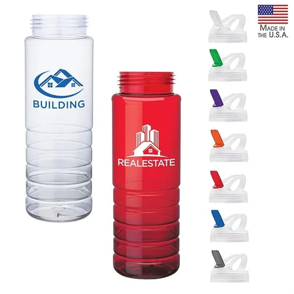 Malibu 26 oz. PET Bottle with Flip Spout