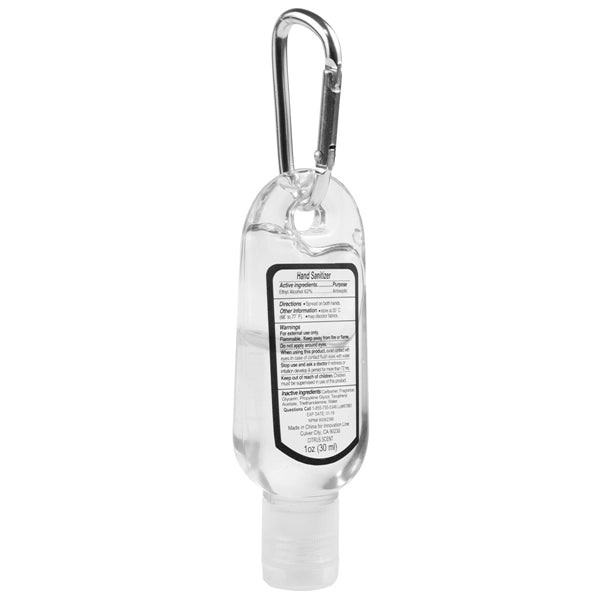 Hand Sanitizer Antibacterial Gel in Flip-Top Bottle with Car