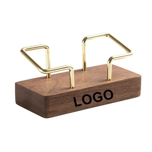 Wooden Card Holder