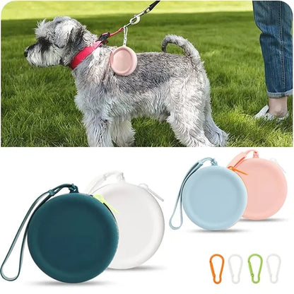 Silicone Round Coin Purse And Earphone Bag