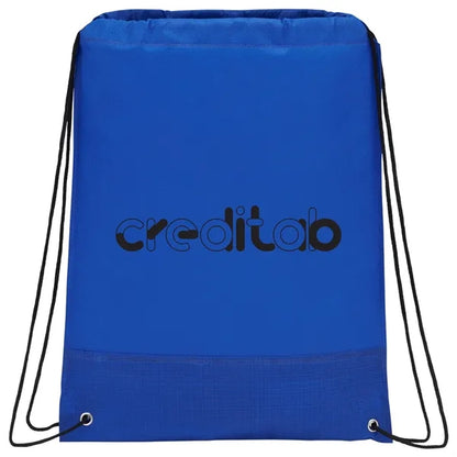 Crossweave Heat Sealed Drawstring Bag