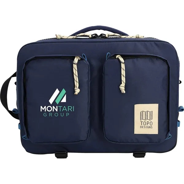 Topo Recycled Global Briefcase