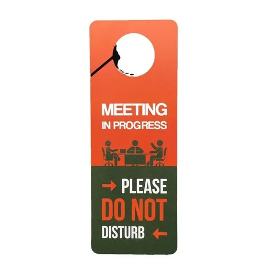 Door Knob Hanger Tag