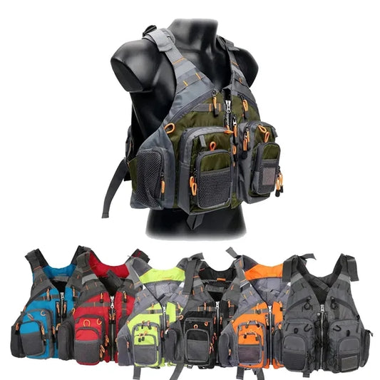 Multi-Pocket Floating Life Vest