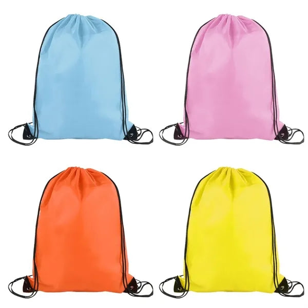 Custom Small Polyester Drawstring Backpack ( 13" X 15" )