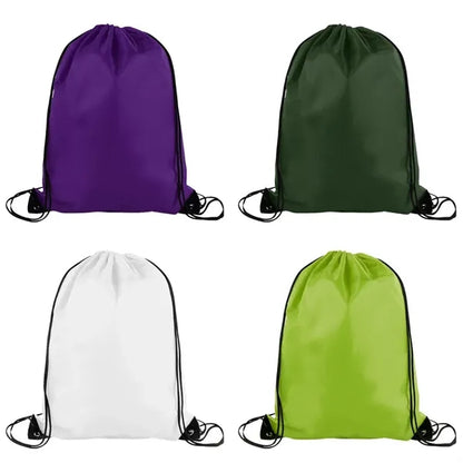 Custom Small Polyester Drawstring Backpack ( 13" X 15" )