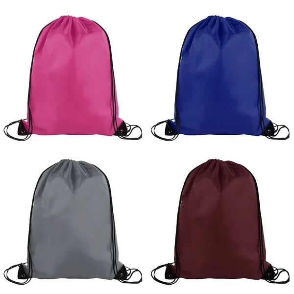 Custom Small Polyester Drawstring Backpack ( 13" X 15" )