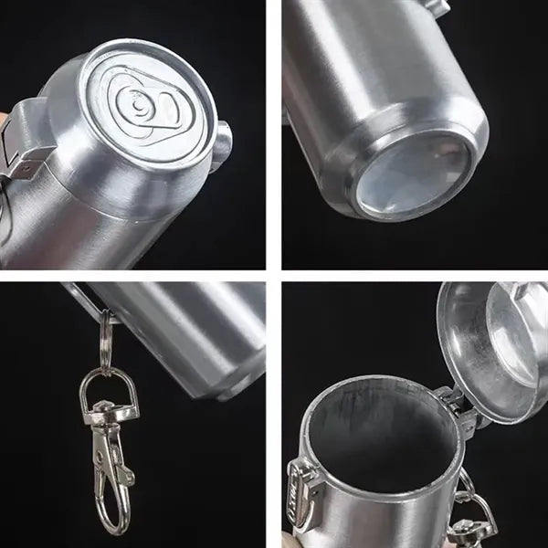 Portable Metal Can Ashtray