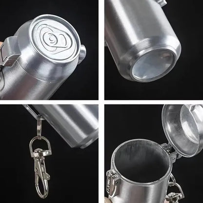 Portable Metal Can Ashtray
