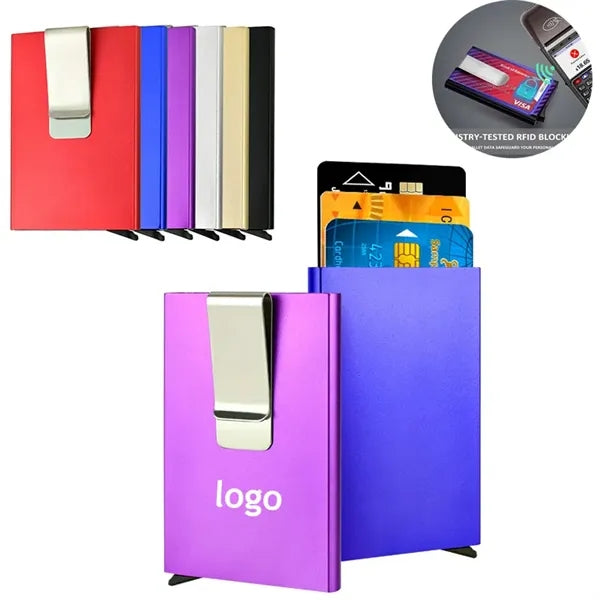 Minimalist Wallet For Men RFID Blocking Card