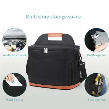 Insulated Lunch Bag for Work, Travel, Picnic, Camping