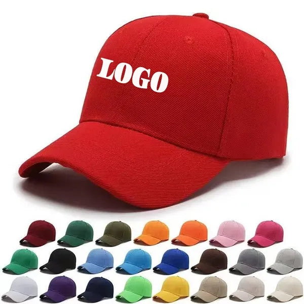 Cotton Baseball Cap for Running Workouts and Outdoor Activit