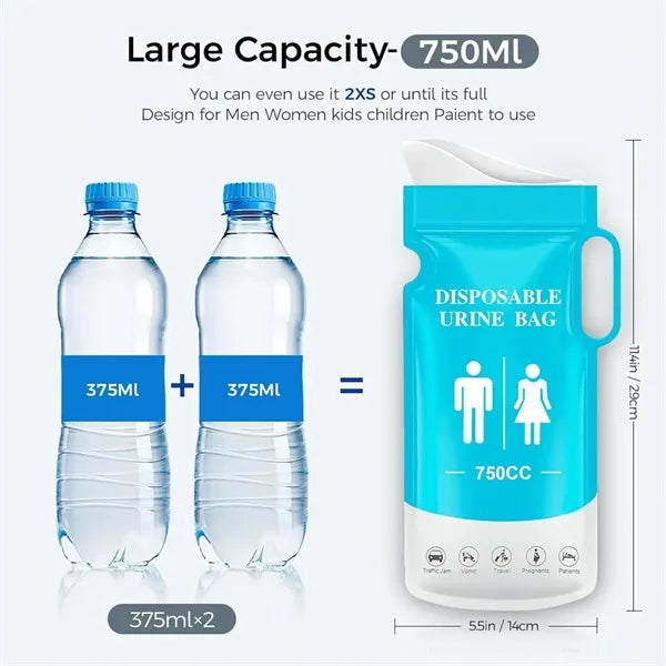 25oz Disposable Urine Vomit Bags