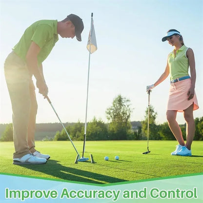 Magnetic Golf Alignment Rod Training Aid for Swing