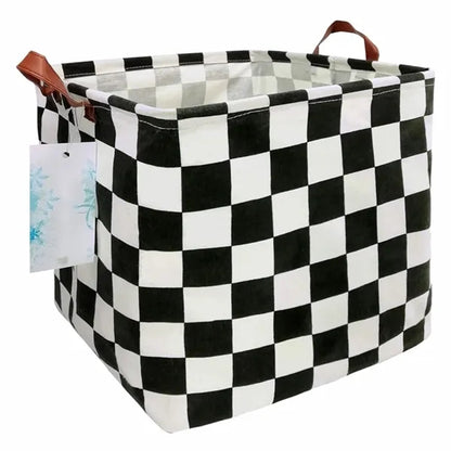 Waterproof Canvas Home Storage Basket for Laundry