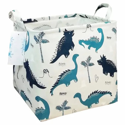 Waterproof Canvas Home Storage Basket for Laundry