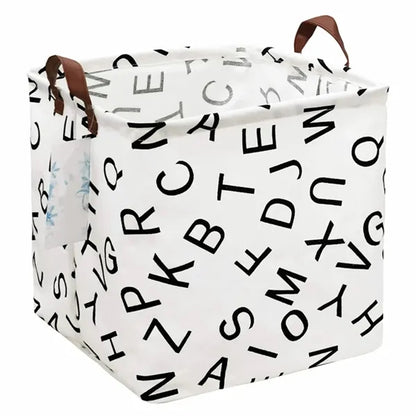 Waterproof Canvas Home Storage Basket for Laundry