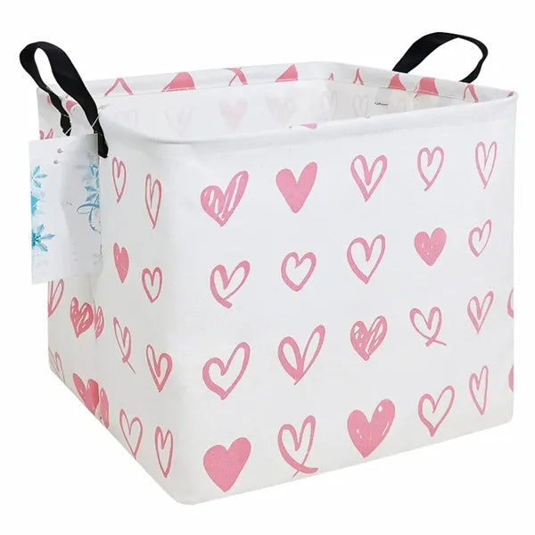 Waterproof Canvas Home Storage Basket for Laundry