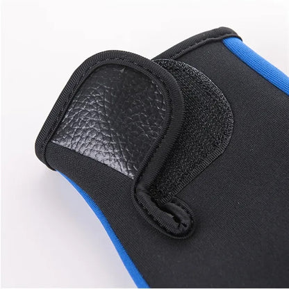 Elastic Breathable Nylon Gloves w/ Adjustable Strap