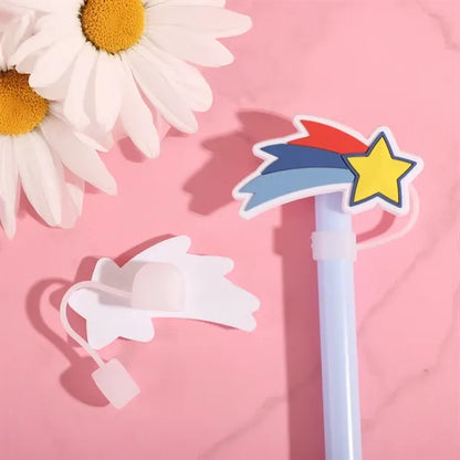 2" PVC Straw Topper