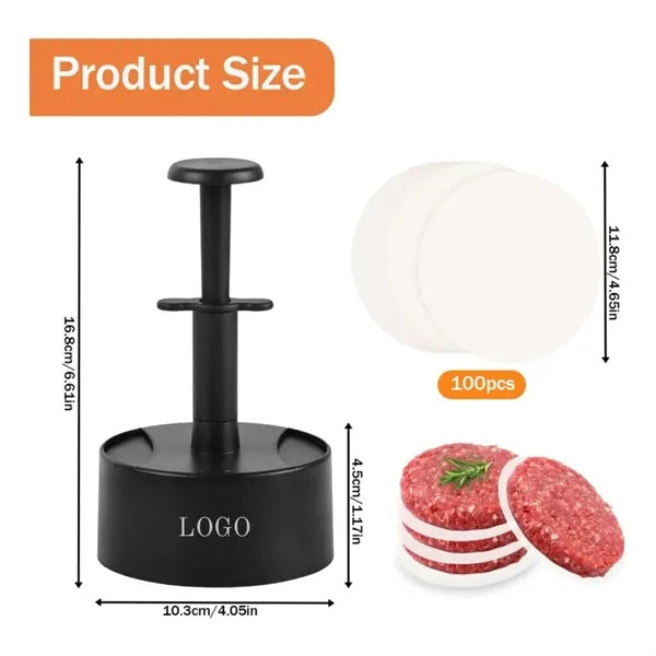 Hamburgers Meat Patty Press Maker