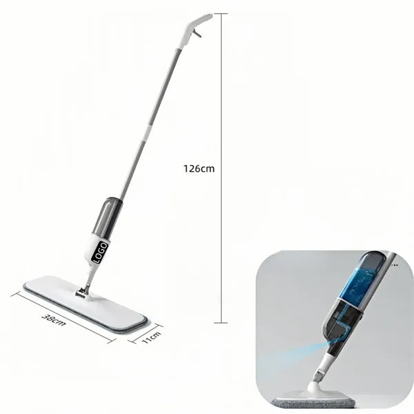 360 Degree Spray Mop With Refillable Bottle