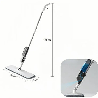 360 Degree Spray Mop With Refillable Bottle