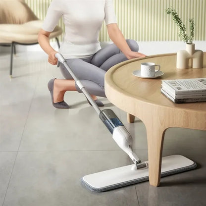 360 Degree Spray Mop With Refillable Bottle