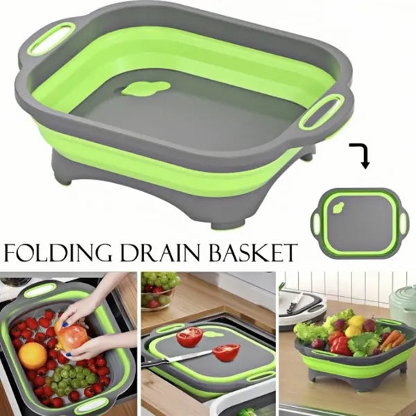 3 in 1 Collapsible Cutting Board