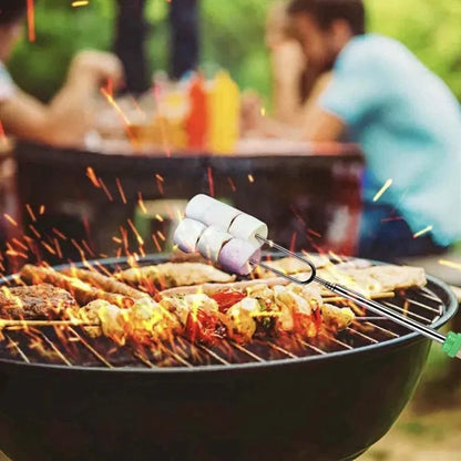 Telescopic Marshmallow Roasting Sticks 8pcs Set