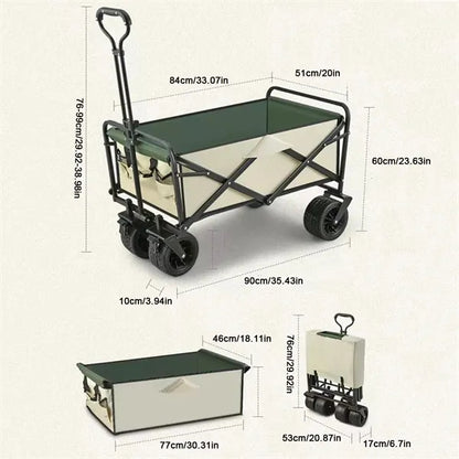 Collapsible Foldable camping beach Wagon