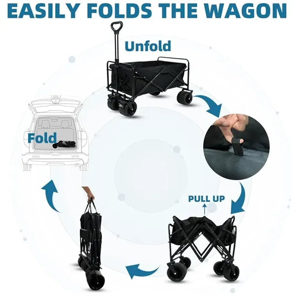 Collapsible Foldable camping beach Wagon