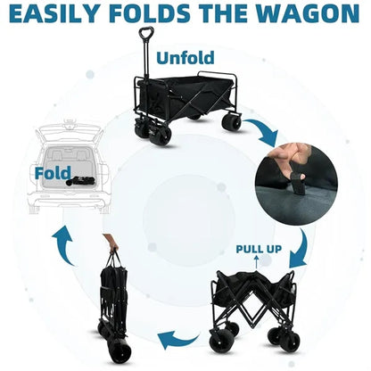 Collapsible Foldable camping beach Wagon