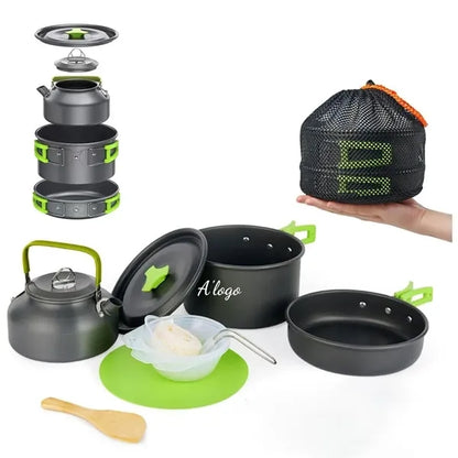 Portable  Camping Cookware Set "