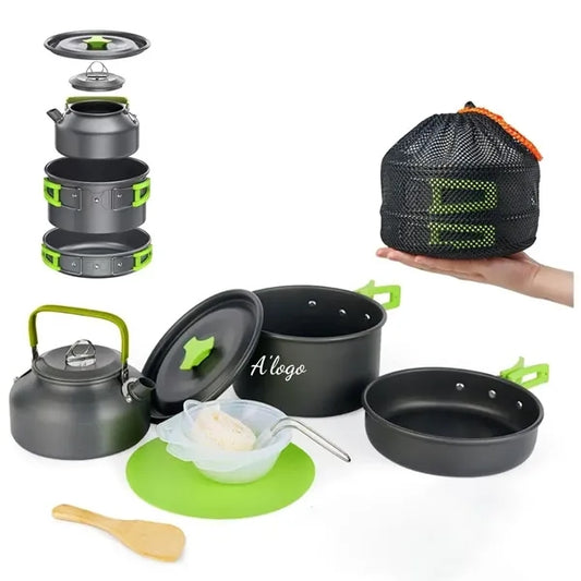 Portable  Camping Cookware Set "