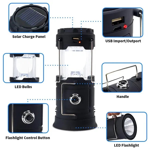 Multi-function Solar Camping Lantern