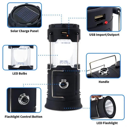 Multi-function Solar Camping Lantern